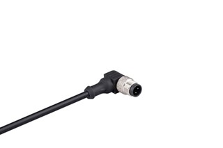 PUR Kablo 2m M12*3 Erkek 90 Derece M12 Kablolu Konnektör